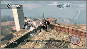 Wspinamy się na nią i eliminujemy wrogów - Sekwencja 5 (2) | Fabuła | Solucja Assassins Creed II - Assassins Creed II - poradnik do gry