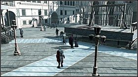 Za mostem wynajmujemy drugą grupę kobiet i ruszamy dalej - zajmą się żołnierzami po drodze - Sekwencja 8 (1) | Fabuła | Solucja Assassins Creed II - Assassins Creed II - poradnik do gry