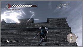 Bijemy się z następnym patrolem i wdrapujemy się na wieżyczkę (u góry oczywiście czekają strażnicy) - Sekwencja 14 | Fabuła | Solucja Assassins Creed II - Assassins Creed II - poradnik do gry