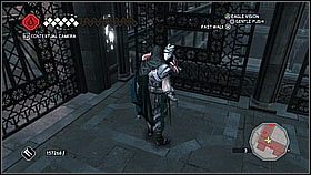 Dostaniemy się do pomieszczeń z mnichami, którzy zapewnią anonimowość - Sekwencja 14 | Fabuła | Solucja Assassins Creed II - Assassins Creed II - poradnik do gry