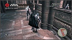 Za rogiem sytuacja wygląda podobnie, tyle, że mnisi stoją a strażnicy chodzą - Sekwencja 14 | Fabuła | Solucja Assassins Creed II - Assassins Creed II - poradnik do gry