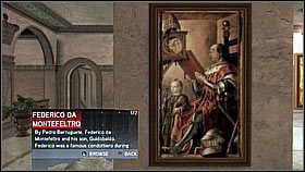 Federico Da Montefeltro - 325 f - dostępność: Toskania - Kolekcja obrazów | Ekonomia, sprzęt i walka Assassins Creed II - Assassins Creed II - poradnik do gry