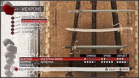 Old Syrian Sword - Kolekcja broni | Ekonomia, sprzęt i walka Assassins Creed II - Assassins Creed II - poradnik do gry