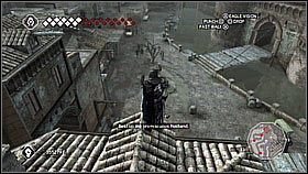 Kolejna kobieta potrzebująca pomocy z mężem jest we wschodniej części miasteczka - Bijatyki | Zadania poboczne Assassins Creed II - Assassins Creed II - poradnik do gry