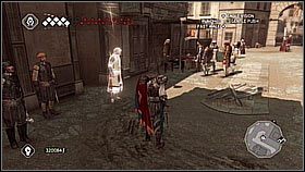 Dostaniemy od mężczyzny [1] w południowej części miasta - Misje kurierskie | Zadania poboczne Assassins Creed II - Assassins Creed II - poradnik do gry