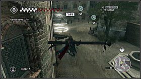 Osoba z wyzwaniem jest na jednej wieżyczek - Wyścigi | Zadania poboczne Assassins Creed II - Assassins Creed II - poradnik do gry