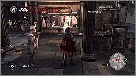 Najłatwiej użyć złodziei, którzy czekają w uliczce - odciągną uwagę żołnierza - Kontrakty na zabójstwa (1) | Zadania poboczne Assassins Creed II - Assassins Creed II - poradnik do gry