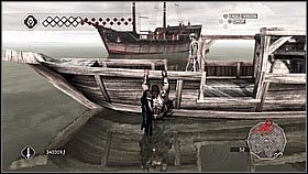 W tym zadaniu trzeba dostać się na łódź i zabić kapitana - Kontrakty na zabójstwa (3) | Zadania poboczne Assassins Creed II - Assassins Creed II - poradnik do gry