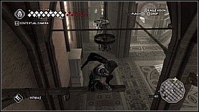 Wdrapujemy się na wyższą część półki i skaczemy dalej - Florencja - Sekret Il Duomo | Podziemia w Assassins Creed II - Assassins Creed II - poradnik do gry