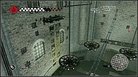 Przebiegamy na przeciwległą część tego piętra i obracamy się w prawo - przeskakujemy na widoczną kładkę - San Gimignano - Sekret Torre Grossa | Podziemia w Assassins Creed II - Assassins Creed II - poradnik do gry