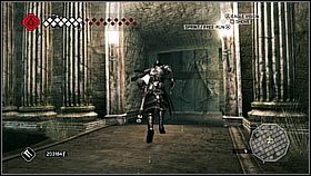 Bieg nie jest zbyt trudny - trasa wiedzie dokładnie dokoła komnaty - Wenecja - Sekret Visitazione | Podziemia w Assassins Creed II - Assassins Creed II - poradnik do gry
