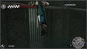 Brama za nami zamknie się, ale w małym pomieszczeniu mamy nowy mechanizm - Monteriggioni Villa - Krypta rodowa | Lokacje dodatkowe w Assassins Creed II - Assassins Creed II - poradnik do gry