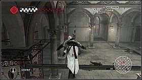 Żeby wydostać się z pomieszczenia trzeba znaleźć rusztowania pod jedną ze ścian - Florencja - Kryjówka Templariuszy | Lokacje dodatkowe w Assassins Creed II - Assassins Creed II - poradnik do gry