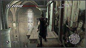 Teraz skręcamy nieco w lewo po zawieszonych wysoko belkach - Wenecja - Kryjówka Templariuszy | Lokacje dodatkowe w Assassins Creed II - Assassins Creed II - poradnik do gry