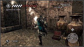W sekretnym pomieszczeniu grabimy wszystkie skarby [1] i wychodzimy ukrytym przejściem - Wenecja - Kryjówka Templariuszy | Lokacje dodatkowe w Assassins Creed II - Assassins Creed II - poradnik do gry