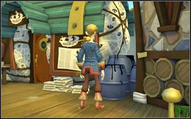 Kiedy odnajdziesz właściwą drogę, znajdziesz się w miejscu gdzie zakopana jest figurka #1 - Launch of the Screaming Narwhal 1 | Chapter 1 | Tales of Monkey Island - Tales of Monkey Island - poradnik do gry