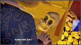 Moose całkowicie polega na kościotrupie - Santino i to od niego zależy, czy dostaniesz głos na Tak czy nie - Lair of the Leviathan 2 | Chapter 3 | Tales of Monkey Island - Tales of Monkey Island - poradnik do gry