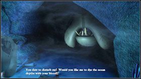 Próba bezpośredniej rozmowy z samicą spełźnie na niczym, udaj się więc do samca po lewej - Lair of the Leviathan 3 | Chapter 3 | Tales of Monkey Island - Tales of Monkey Island - poradnik do gry