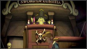 Zapytaj go, czy jest w stanie stworzyć szklane oko - The Trial and Execution of Guybrush Threepwood 1 | Chapter 4 - Tales of Monkey Island - poradnik do gry