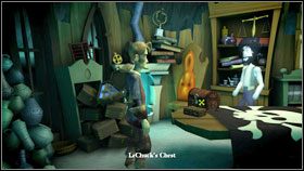 Kolejnym składnikiem jest Sekret - jedyny na jaki się natknąłeś to małe pudełeczko z sekretną zawartością u złodzieja - Rise of the Pirate Gold 3 | Chapter 5 | Tales of Monkey Island - Tales of Monkey Island - poradnik do gry