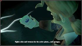 W celu pozbycia się smrodu najlepszym środkiem będzie zastosowanie dezodorantu - Rise of the Pirate Gold 3 | Chapter 5 | Tales of Monkey Island - Tales of Monkey Island - poradnik do gry