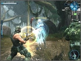 Podobnie jak w poprzednim etapie tu również musimy zdobyć 3 kryształy i znaleźć Wierzbę - Graves Bog | Opis przejścia - RDA | Avatar Gra komputerowa - Avatar: Gra komputerowa - poradnik do gry