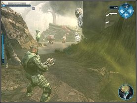 Po małej rzezi dowódca zleci Ci przejazd przez dżunglę - Graves Bog | Opis przejścia - RDA | Avatar Gra komputerowa - Avatar: Gra komputerowa - poradnik do gry