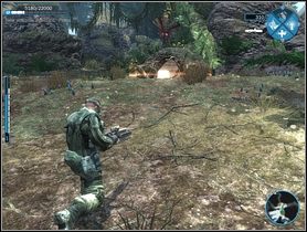 Już na starcie musisz bronić obozu przed naporem Navi - The Hanging Gardens | Opis przejścia - RDA | Avatar Gra komputerowa - Avatar: Gra komputerowa - poradnik do gry