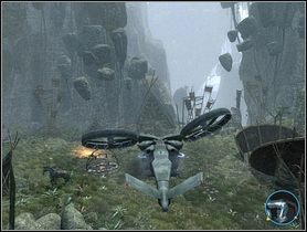 Porozmawiaj z przełożonym, a następnie wejdź do mecha i skieruj się do kolejnej bazy - Plains of Goliath | Opis przejścia - RDA | Avatar Gra komputerowa - Avatar: Gra komputerowa - poradnik do gry