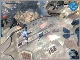 Kierowanie stworem jest łatwe i przyjemne, więc powrót do Beydaamo nie powinien sprawić problemów (kieruj się przez zapalone pochodnie) [1] - Ikminaya | Opis przejścia - Navi | Avatar Gra komputerowa - Avatar: Gra komputerowa - poradnik do gry