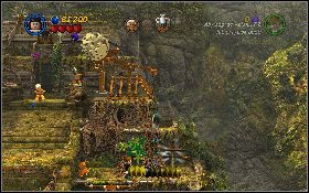 Tutaj również pojawią się przeciwnicy z włóczniami, z którymi walcz tak jak poprzednio - Walka z Ugha | Kryształowa Czaszka Akt III | LEGO Indiana Jones 2 - LEGO Indiana Jones 2: The Adventure Continues - poradnik do gry