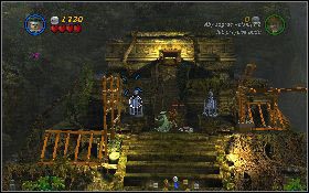 Żeby rozpocząć ten etap stwórz drużynę składającą się z rosyjskiego oficera i Indiany Jonesa, po czym skieruj się do mniejszej piramidy [1] - Wiązanie na wysokości (bonus) | Kryształowa Czaszka Akt III - LEGO Indiana Jones 2: The Adventure Continues - poradnik do gry