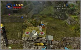 Użyj mechanizmu znajdującego się w prawym górnym narożniku - Żarty w dżungli (bonus) | Kryształowa Czaszka Akt III | LEGO Indiana Jones 2 - LEGO Indiana Jones 2: The Adventure Continues - poradnik do gry