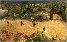 01 - Klocki Czerwone (kwiaty z chwytakami) | Kryształowa Czaszka Akt III - LEGO Indiana Jones 2: The Adventure Continues - poradnik do gry