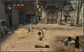 Po znalezieniu się w środku odeprzyj pierwszy atak przeciwników [1] - Rzeź na rynku | Poszukiwacze Zaginionej Arki | LEGO Indiana Jones 2 - LEGO Indiana Jones 2: The Adventure Continues - poradnik do gry