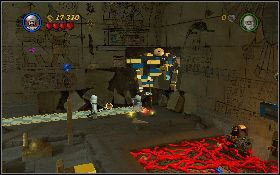 Zaznacz Sallaha, który posiada szpadel i skieruj się do wykopalisk na lewo od centrum lokacji - Tajemnica pokoju map | Poszukiwacze Zaginionej Arki | LEGO Indiana Jones 2 - LEGO Indiana Jones 2: The Adventure Continues - poradnik do gry