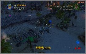 Po wyskoczeniu z kamiennej wyskoczni pojedź przed siebie - Pustynny pęd (bonus) | Poszukiwacze Zaginionej Arki | LEGO Indiana Jones 2 - LEGO Indiana Jones 2: The Adventure Continues - poradnik do gry