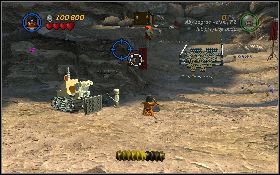 Z klocków, które powstaną, stwórz buldożer [1] - Buldożer (bonus) | Poszukiwacze Zaginionej Arki | LEGO Indiana Jones 2 - LEGO Indiana Jones 2: The Adventure Continues - poradnik do gry