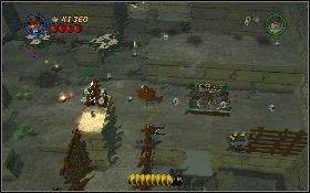 Stań dwójką bohaterów na dwóch guzikach [1] , które znajdziesz obok palm - Górska chata (bonus) | Poszukiwacze Zaginionej Arki | LEGO Indiana Jones 2 - LEGO Indiana Jones 2: The Adventure Continues - poradnik do gry