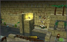 Wróć na początek etapu, wsiądź na rower, przejedź w prawo i wjedź na duży przycisk [1] - Wiatr Bantu (bonus) | Poszukiwacze Zaginionej Arki | LEGO Indiana Jones 2 - LEGO Indiana Jones 2: The Adventure Continues - poradnik do gry
