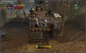 Zrzuć na dół drewnianą skrzynię [1] , a z klocków zbuduj windę - Małpie psoty | Świątynia Zagłady | LEGO Indiana Jones 2 - LEGO Indiana Jones 2: The Adventure Continues - poradnik do gry