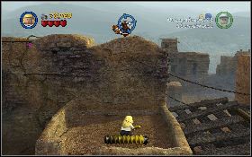 Wskocz Willie na barierkę przy ścianie [1] i przejdź na prawo - Małpie psoty | Świątynia Zagłady | LEGO Indiana Jones 2 - LEGO Indiana Jones 2: The Adventure Continues - poradnik do gry