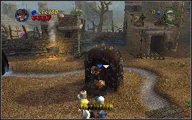 Dojdź do końca lokacji i rzuć banana małpie [1] siedzącej na palmie - Małpie psoty | Świątynia Zagłady | LEGO Indiana Jones 2 - LEGO Indiana Jones 2: The Adventure Continues - poradnik do gry