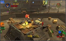 Ostatni znajdziesz na balkonie z zielonymi neonami [1] - Szanghaj (bonus) | Świątynia Zagłady | LEGO Indiana Jones 2 - LEGO Indiana Jones 2: The Adventure Continues - poradnik do gry