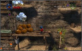 Przeskocz na prawą stronę i przy pomocy lin przeskakuj dalej - Wspinaczka na klif (bonus) | Świątynia Zagłady | LEGO Indiana Jones 2 - LEGO Indiana Jones 2: The Adventure Continues - poradnik do gry