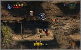 Po linach kieruj się w prawo - Wspinaczka na klif (bonus) | Świątynia Zagłady | LEGO Indiana Jones 2 - LEGO Indiana Jones 2: The Adventure Continues - poradnik do gry