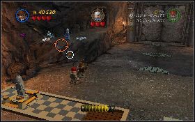 Użyj klucza na mechanizmie z lewej, przejdź przez most, a potem podkop łopatą kamienny posąg [1] - Próba i groza | Ostatnia Krucjata | LEGO Indiana Jones 2 - LEGO Indiana Jones 2: The Adventure Continues - poradnik do gry