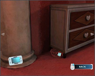 Kliknij w okolicach szafek znajdujących się na lewo od Nicka - Poradnik do gry - [Odcinek 1 - Broken Hearted] Część 1 | CSI Mordercze Zamiary - CSI: Mordercze Zamiary - poradnik do gry