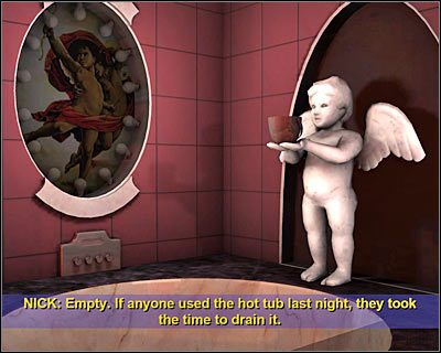 Kliknij na jacuzzi znajdującym się za ladą - [Odcinek 1 - Broken Hearted] Część 2 | CSI Mordercze Zamiary - CSI: Mordercze Zamiary - poradnik do gry