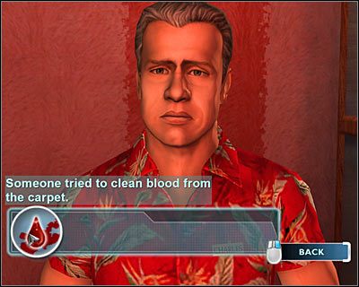 Powróć do Charlesa Steera i wybierz jeden nowy temat rozmowy - [Odcinek 1 - Broken Hearted] Część 2 | CSI Mordercze Zamiary - CSI: Mordercze Zamiary - poradnik do gry